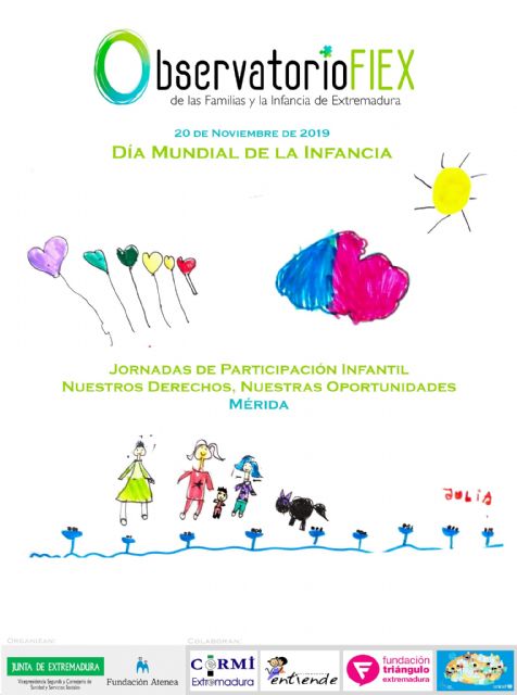 Jornada de Participación Infantil, Día mundial de la Infancia. Fundación Atenea y Observatorio FIEX.